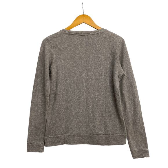 Lucky Brand Sweatshirt Women's Size Small Gray Softest Knitwear Elephant Print - Picture 2 of 8